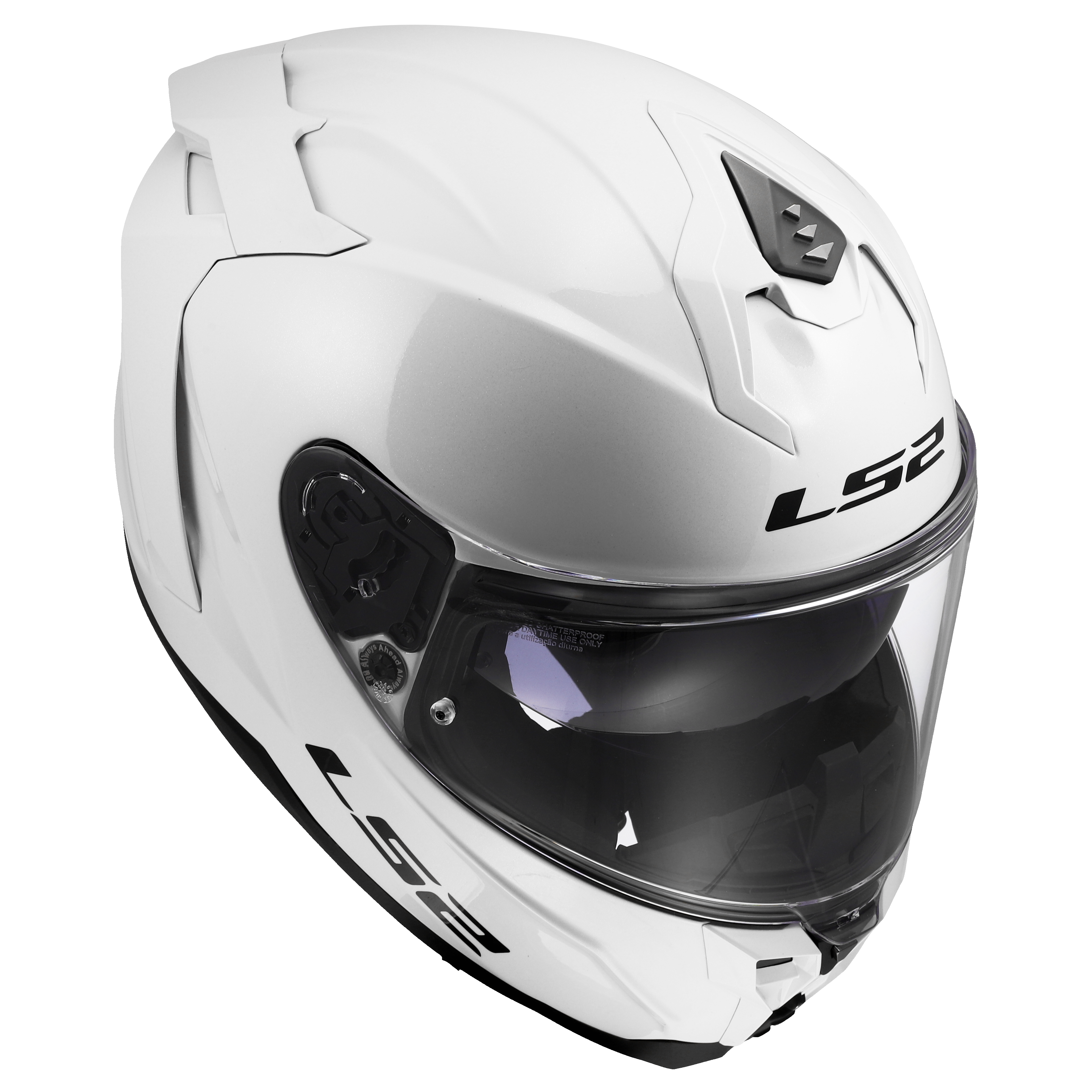 LS2 FF817 CHALLENGER II SOLID WHITE 168170002 12